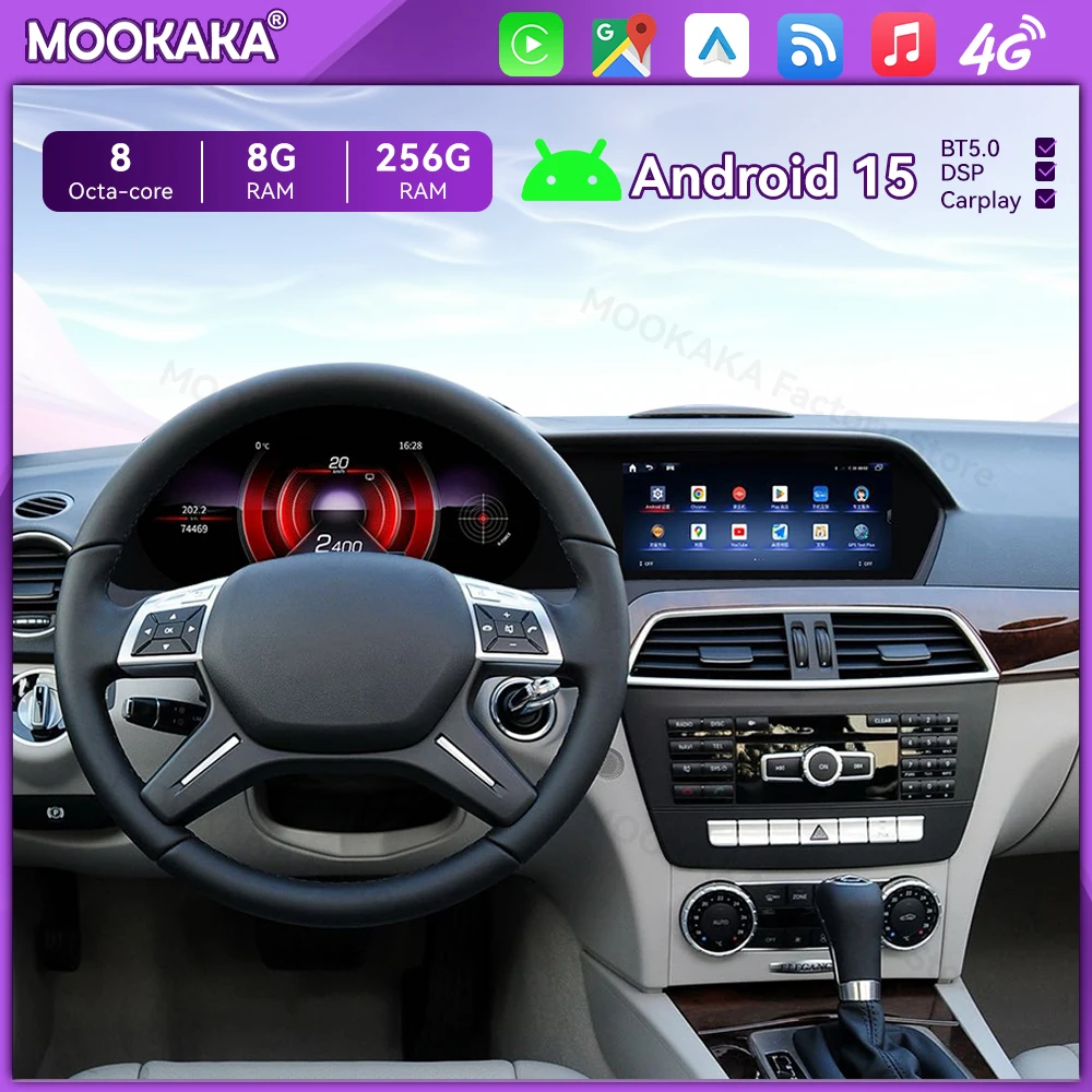 Android Radio For Mercedes Benz C W204 2011~2014 GPS Multimedia Player Intelligent Navigation Stereo Receiver player Head Unit