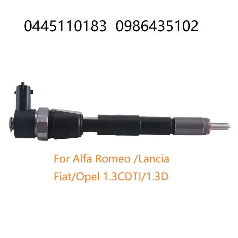 

ДЕФУТЬ 0445110183 Форсунка дизельного топлива для Bosch 0445110 / Fiat 500 Doblo Panda 1.3D Opel Astra H 1.3 CDTI 0986435102