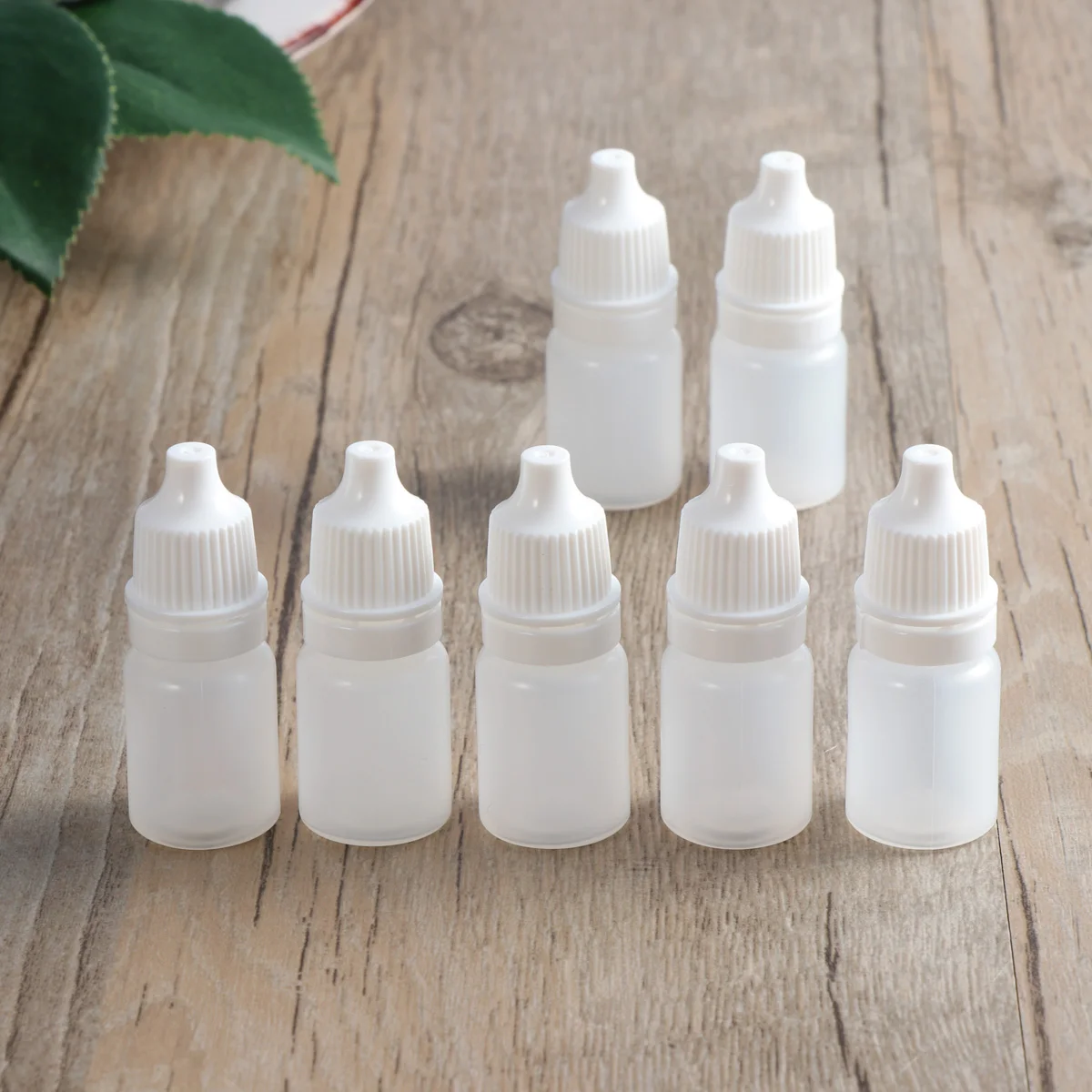 10 Stück 5 ml leere, zusammendrückbare Tropfflaschen aus Kunststoff für Augenflüssigkeit, Tropfflaschen, Augentropfflasche