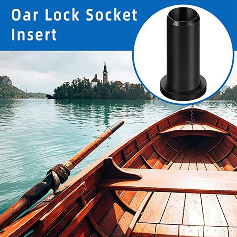 4Pcs Kayak Bushing Oar Lock Socket Insert for Oar Protector Hardware Socket Ship Tool Bracket Accessories-A49I