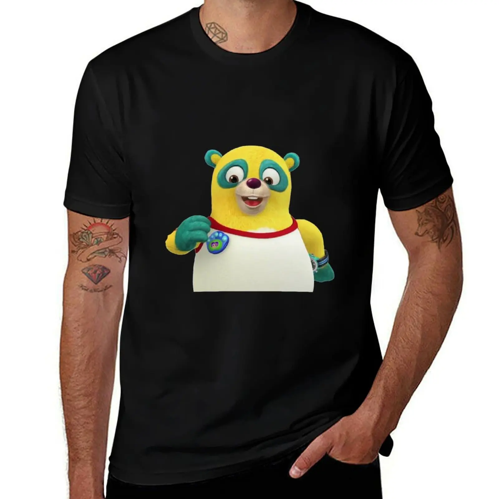 special agent oso T-Shirt Urban Style Casual Short Sleeve Top T-Shirt
