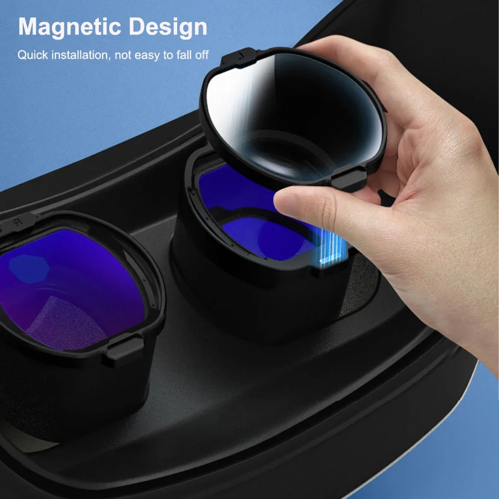 VR Magnetic Lens For PS VR2 Myopia Anti-blue Anti-reflection  Customized Glasses Lenses For Playstation vr2 PSVR2 Accessories