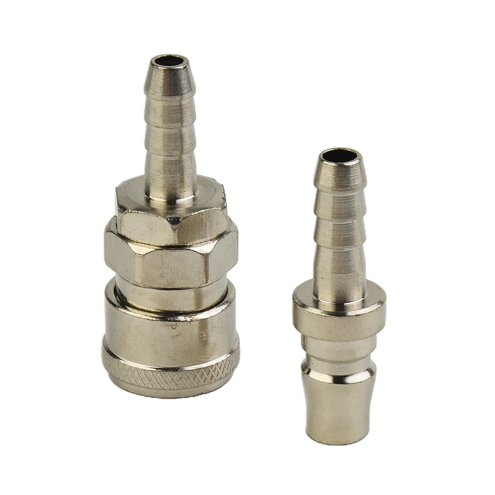 2pcs/Set Pneumatic Fitting EU Euro Type Quick Coupling Connector Coupler For 8mm Compressor SH20 PH20 Air Line Hose Fittings