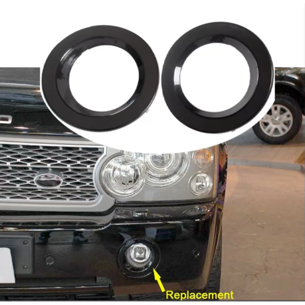 

Крышка передней противотуманной фары подходит для Land Rover Range Rover 2006-2009 DXB500330LML DXB500310LML