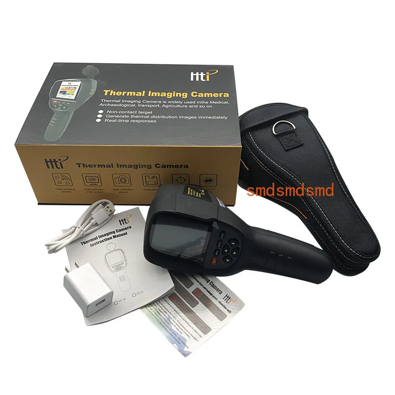 HT-18/HT-02/HT-02D/HT-175 Handheld IR Digital Thermal Imager - Infrared Temperature Heat Detector Camera with Storage