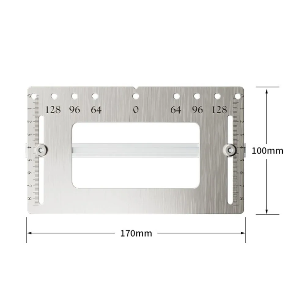 Cabinet Installation Jig Drill Positioning Tool Accurate Handle Positioning 170mm 410mm Home Improvement For Door Handles