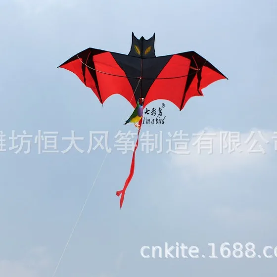 Weifang Kites Children's Kites Bat Kites Cartoon Animal Kites Breeze Easy to Fly Kids Birthday Gift