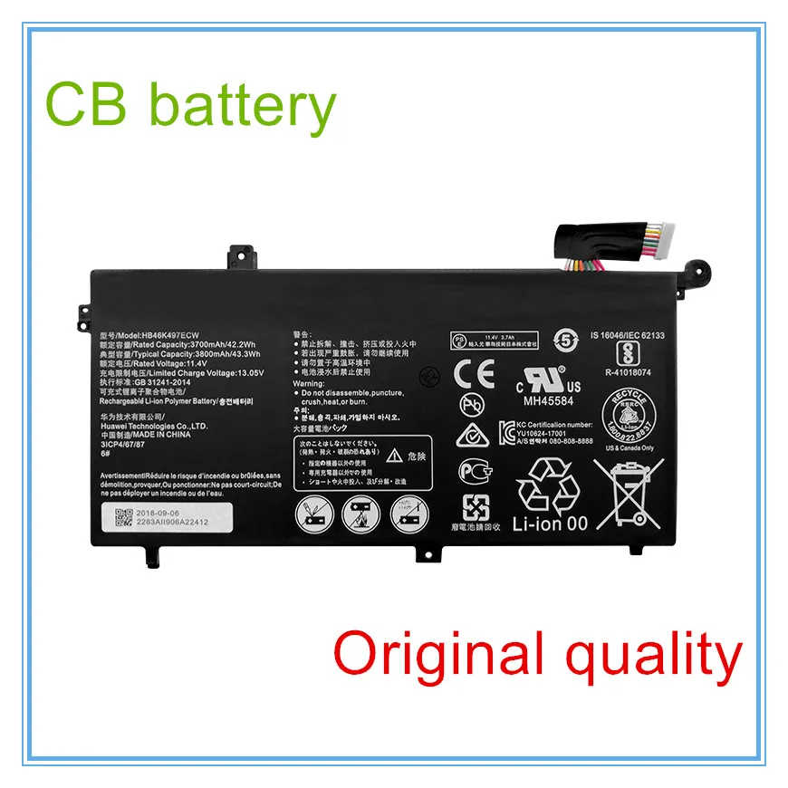 Original quality Laptop Battery For HB46K497ECW Matebook D