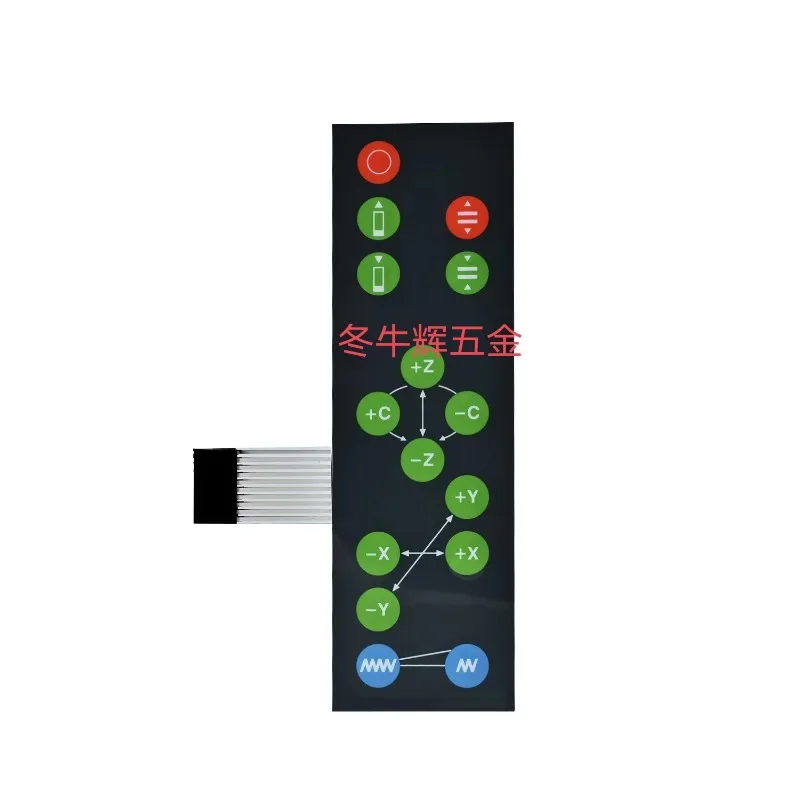 keypad control panel Manual button key film for Charmilles Wire EDM- Low Speed Machine Spare Parts