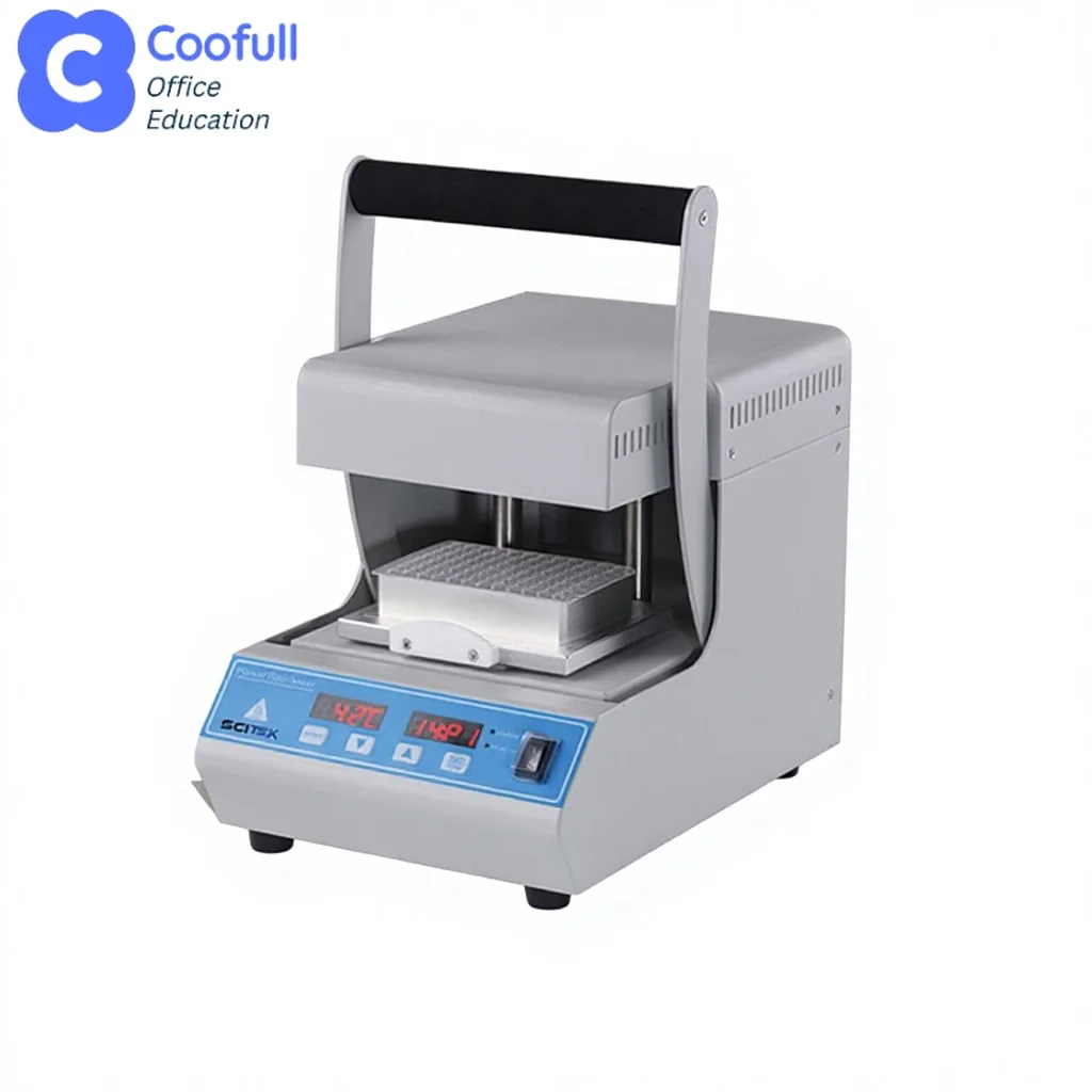 COOFULL SCITEK Manual Plate Sealer 0.5s~99s  Adjustable Sealing Temperature Plate Sealer