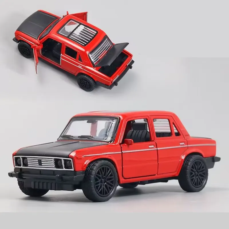 1:36 LADA NIVA Classic Car Alloy Car Diecasts & Toy Vehicles Metal Retro Car Model High Simulation Collection Toy Gift