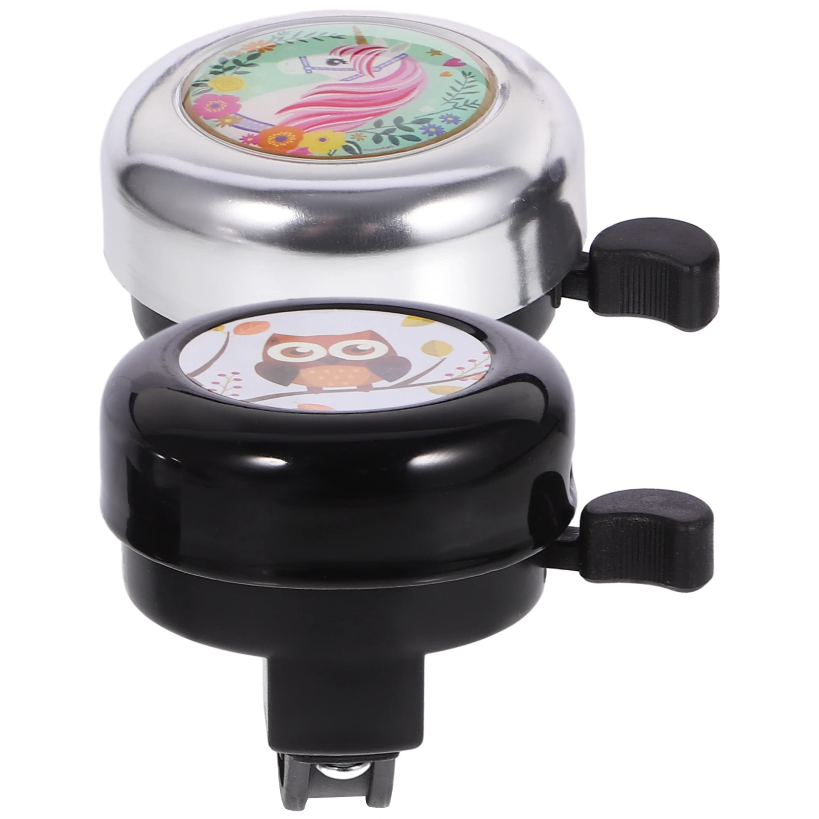 

2pcs Bicycle Bell for Kids Cartoon Bike Bells Loud Sound Traffic Signal Durable Safe Use Bike Accessories Gifts