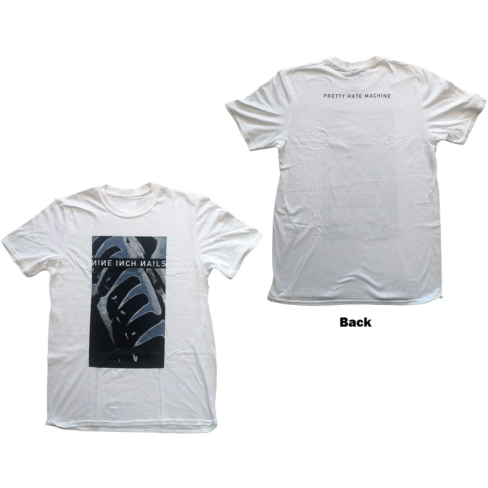 Logo Nine Inch Nails Band T-Shirt 100 % Baumwolle Grafik-T-Shirt Herren Damen Sommer Streetwear Top – Detail 4