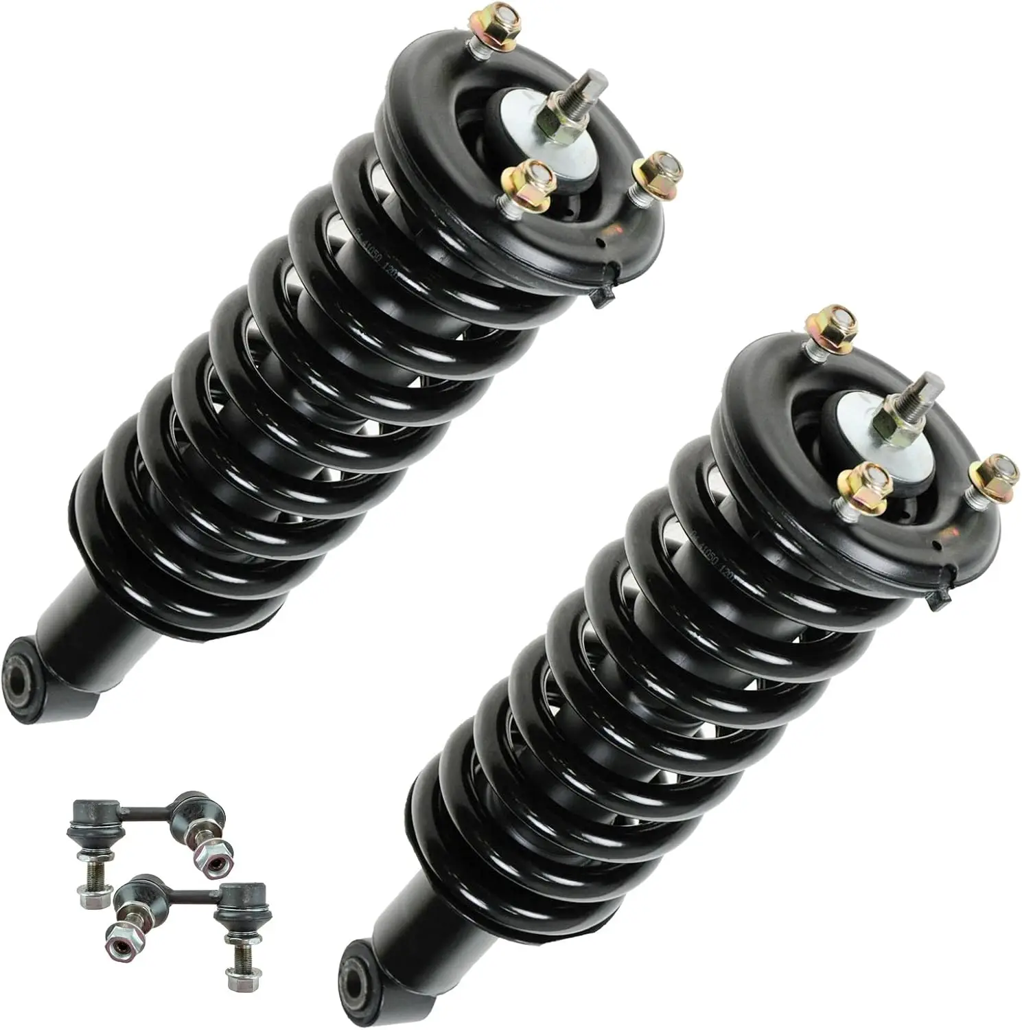 

Front Suspension Kit Complete Strut & Coil Spring Assembly Sway Bar Stabilizer Link Compatible with 2005-2012 Nissan Pathfinder