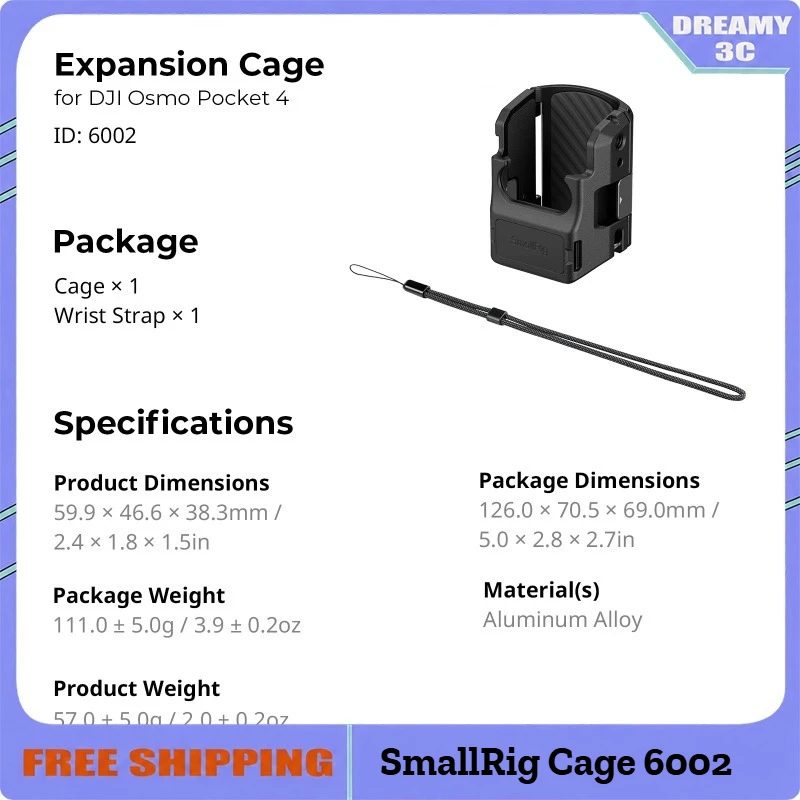 Cage Basic Edition SmallRig with 1/4