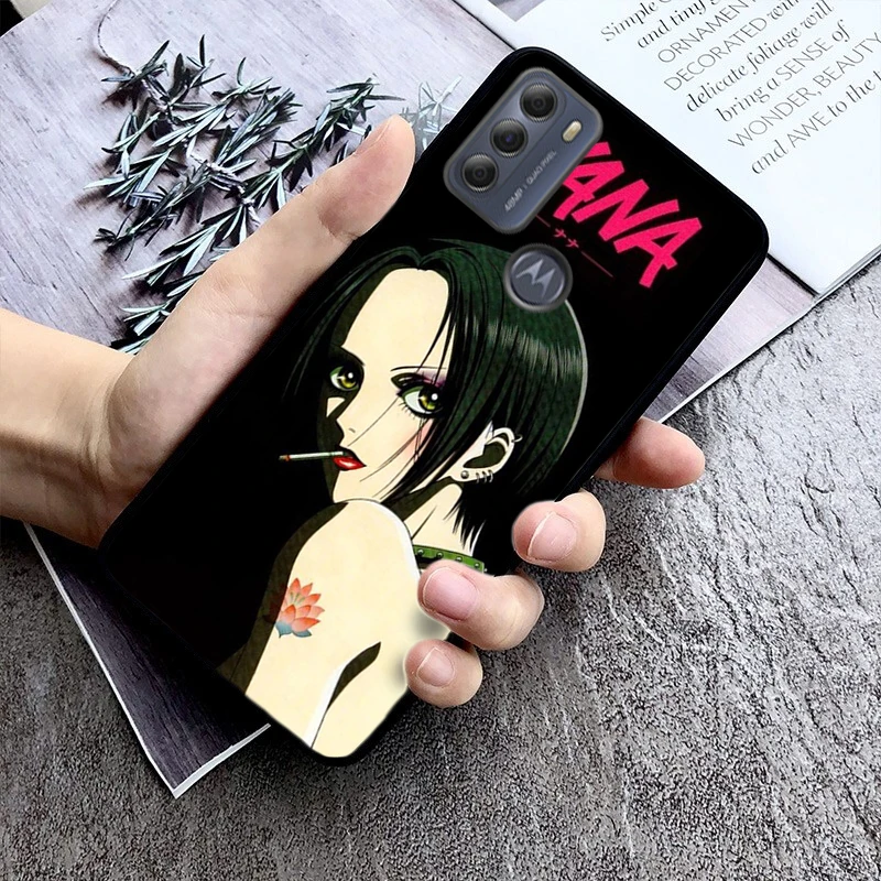 Nana Osaki Anime Phone Case For Moto G84 G22 G32 G42 G52 G62 G53 G72 G60 G60S G100 G10 G20 G30 G13 G50 G 5G G Pure