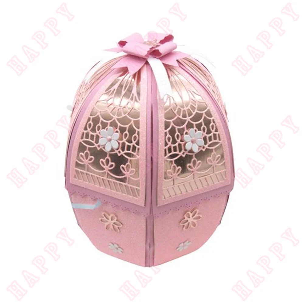 Mother's Day Metal Cutting Die Easter Egg Trolley Flowers Scrapbook Bookmark Envelope Paper Craft Embossing Handmade Knife Mould