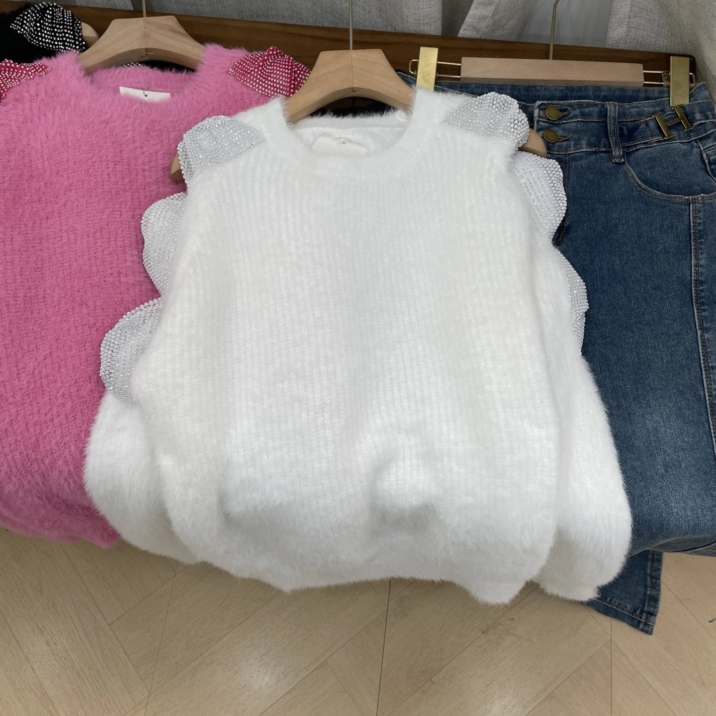 سترة طويلة Sve بلون أنيق للنساء كاجوال دافئة مستقيمة مقطوعة K4 للخريف والشتاء سترة محبوكة حلوة