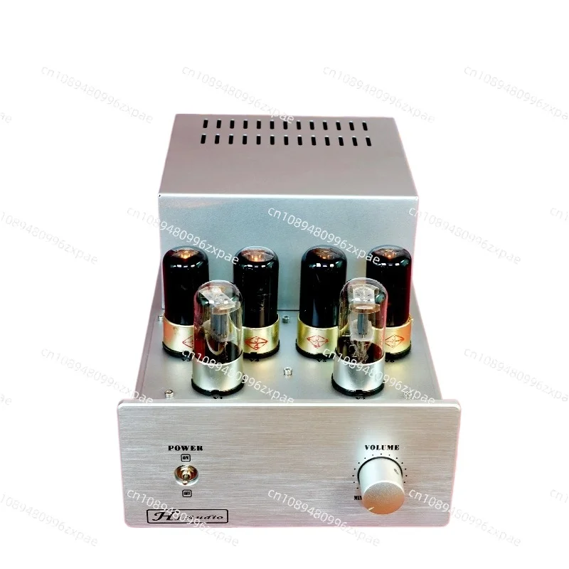 Newest ST-6P6P 6N9P+6P6P push-pull tube amplifier, output power: 12W×2, frequency response: 28HZ-20KHZ