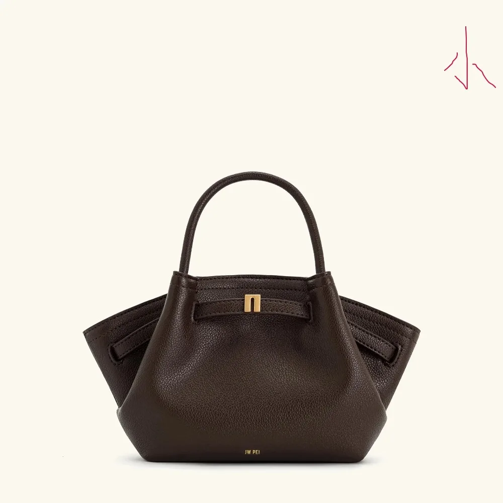 حار 2025 JW Pei sac à boulettes en daim épaule bandoulière sous les bras sac تصميم de Niche sac à main de mode sac fourre-tout