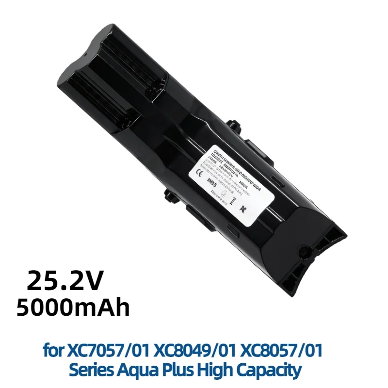 

25.2V 5000mAh Battery for Philips SpeedPro Max Cordless Vacuum–for XC7057/01 XC8049/01 XC8057/01 Series Aqua Plus High Capacity