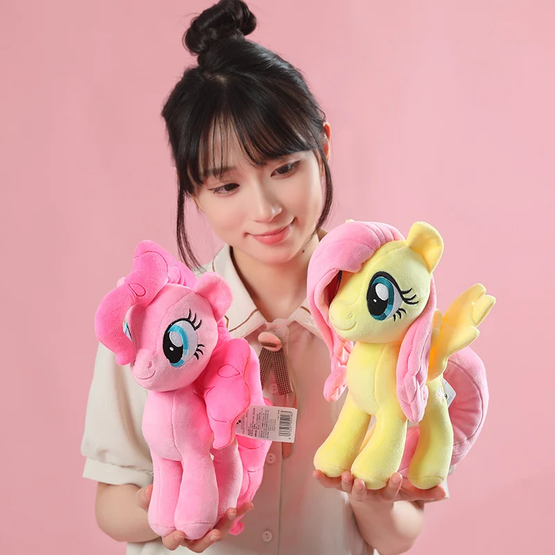 30cm Miniso My Little Pony peluche Anime Twilight Sparkle Fluttershy Pinkie Pie My Little Pony farcito ornamento bambola ragazza regalo