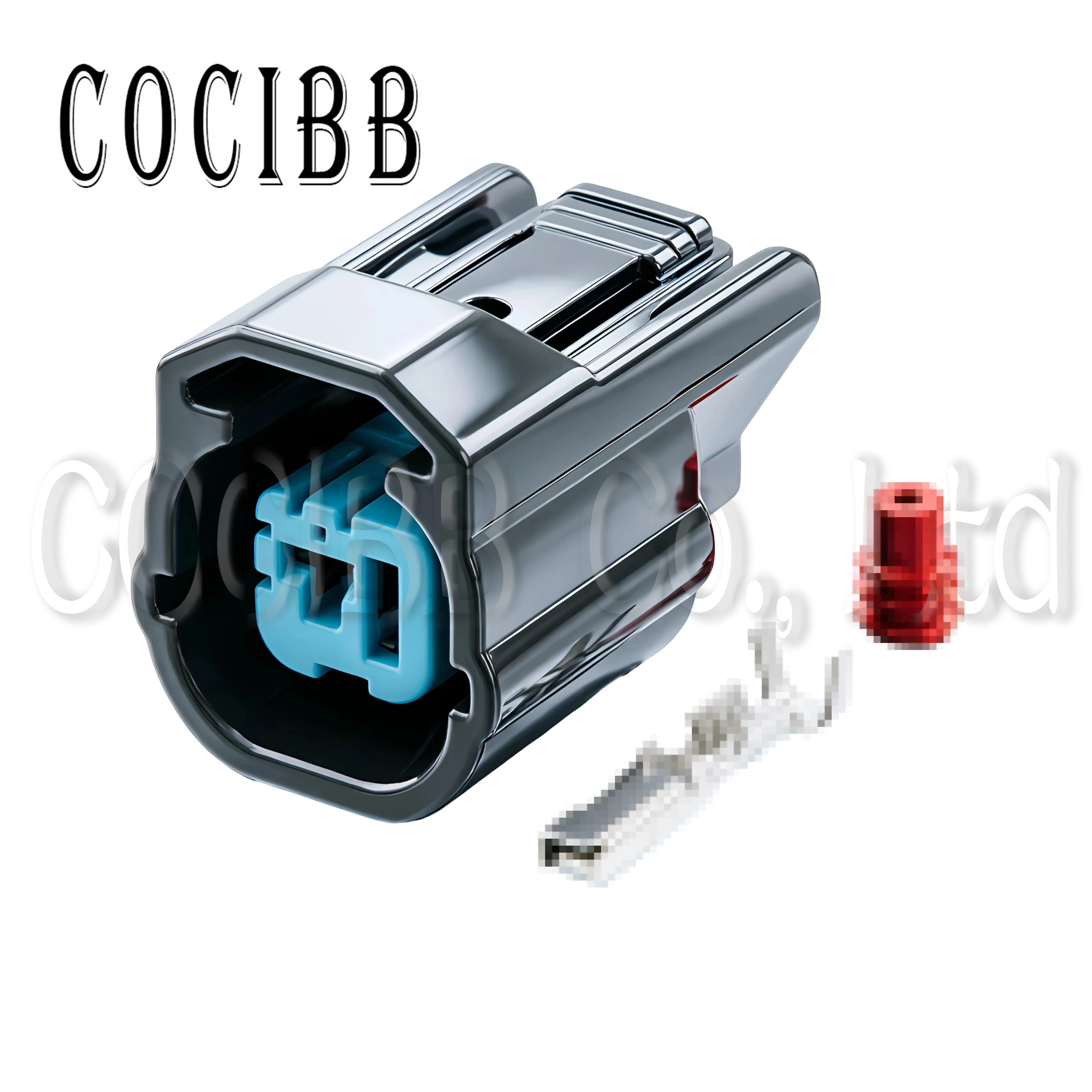 1 Set 1 Pin Automotive Knock Sensor Horn Plug Car Waterproof Wire Cable Connector Socket For Honda Car 6189-0591