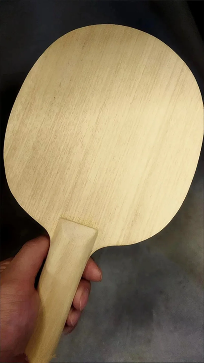 Pure Wood Ayous Blade Table Tennis Racket Bottom Plate ST Handle Table Tennis Blade For Training And Competition