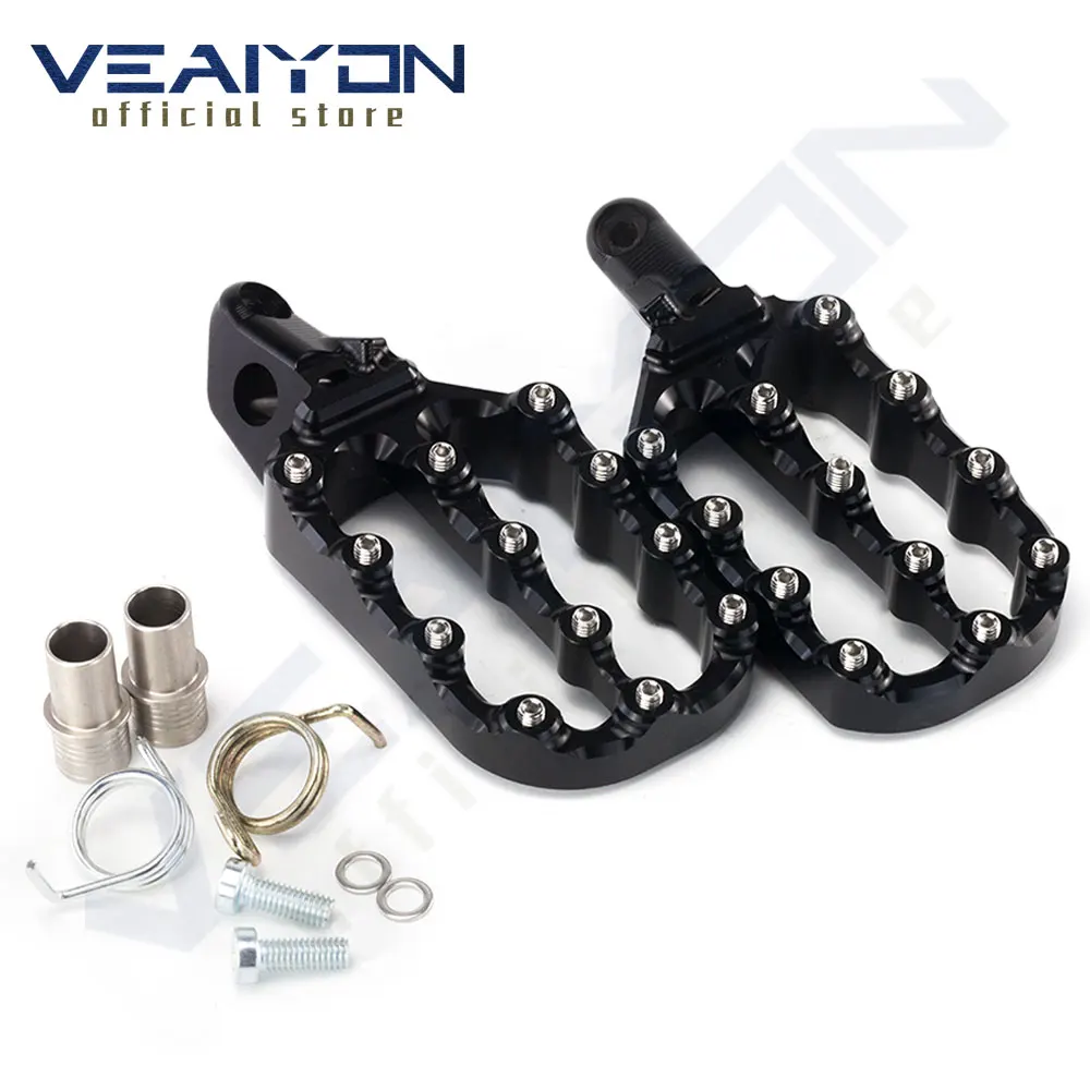 Foot Pegs FootRest Footpegs Pedals For HUSQVARNA TC65 TC85 TC125 FC250-FC450 TC250 TE FE 150-501 FS450 2014-2018 2019 2020