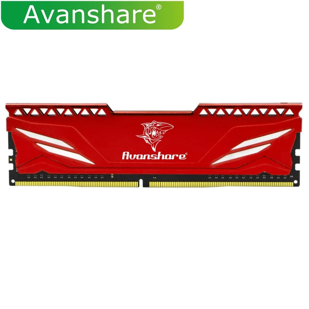 Avanshare Ram Memories DDR4 DDR3 16GB 8GB 4GB 2GB 1333 1600 2400 2666 3200MHz Desktop PC UDIMM For All Motherboards