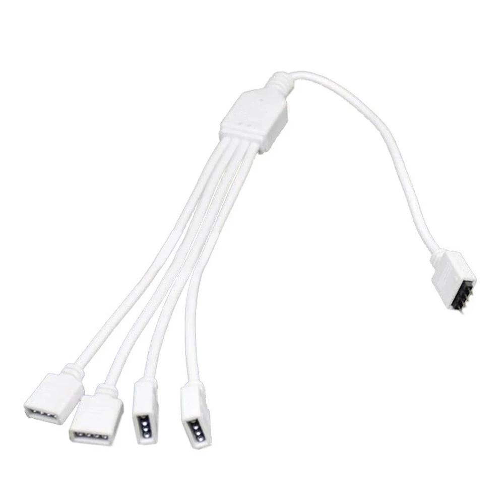 

for 5050 3528 Female Connector LED Strip Adapter RGB Extension Cable 4 Pin Splitter Cable RGB Connector 4Pin RGB Splitter