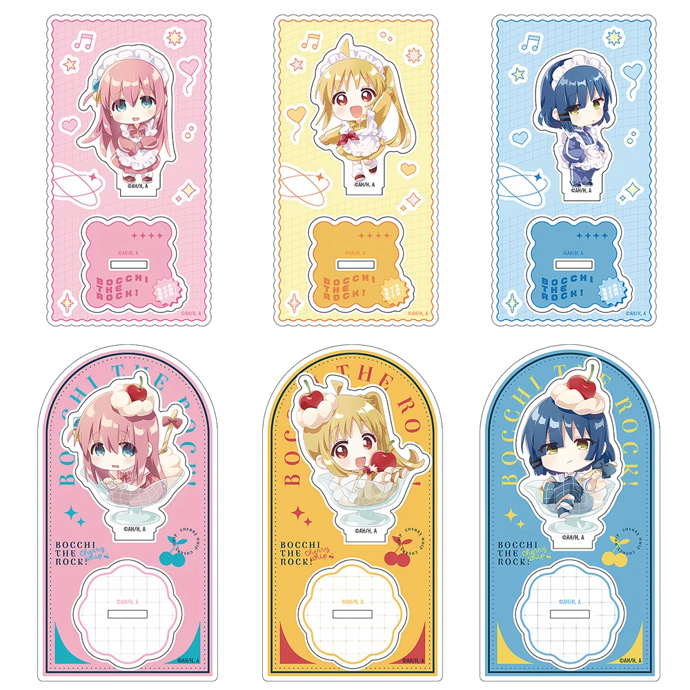 Anime Bocchi the Rock Hitori Gotoh Ryo Yamada 10CM Acrylic Stand keychain Cute Figure Display Room decoration gift