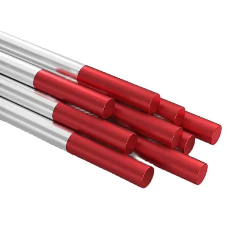 Red 2% Thoriated Tig Welder Tungsten Electrodes 1mm 1.6mm 2mm 2.4mm 3mm 3.2mm 4mm