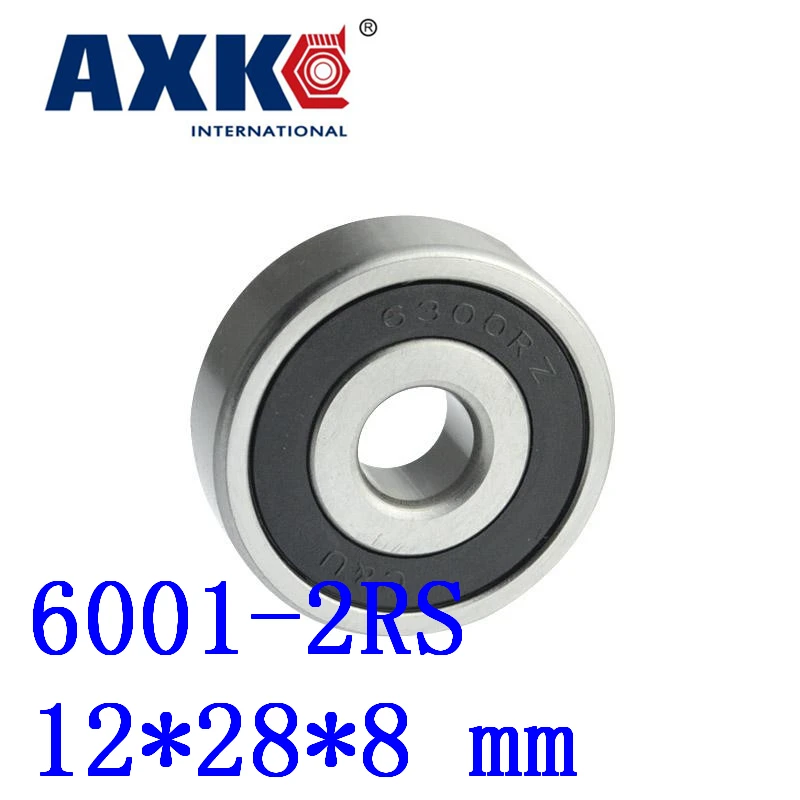 

High Quality Deep Groove Ball Bearing 20PCS 6001 2RS 6001RS 6001-2RSH 6001-2RS1 180101 12x28x8mm Precision Miniature Bearings