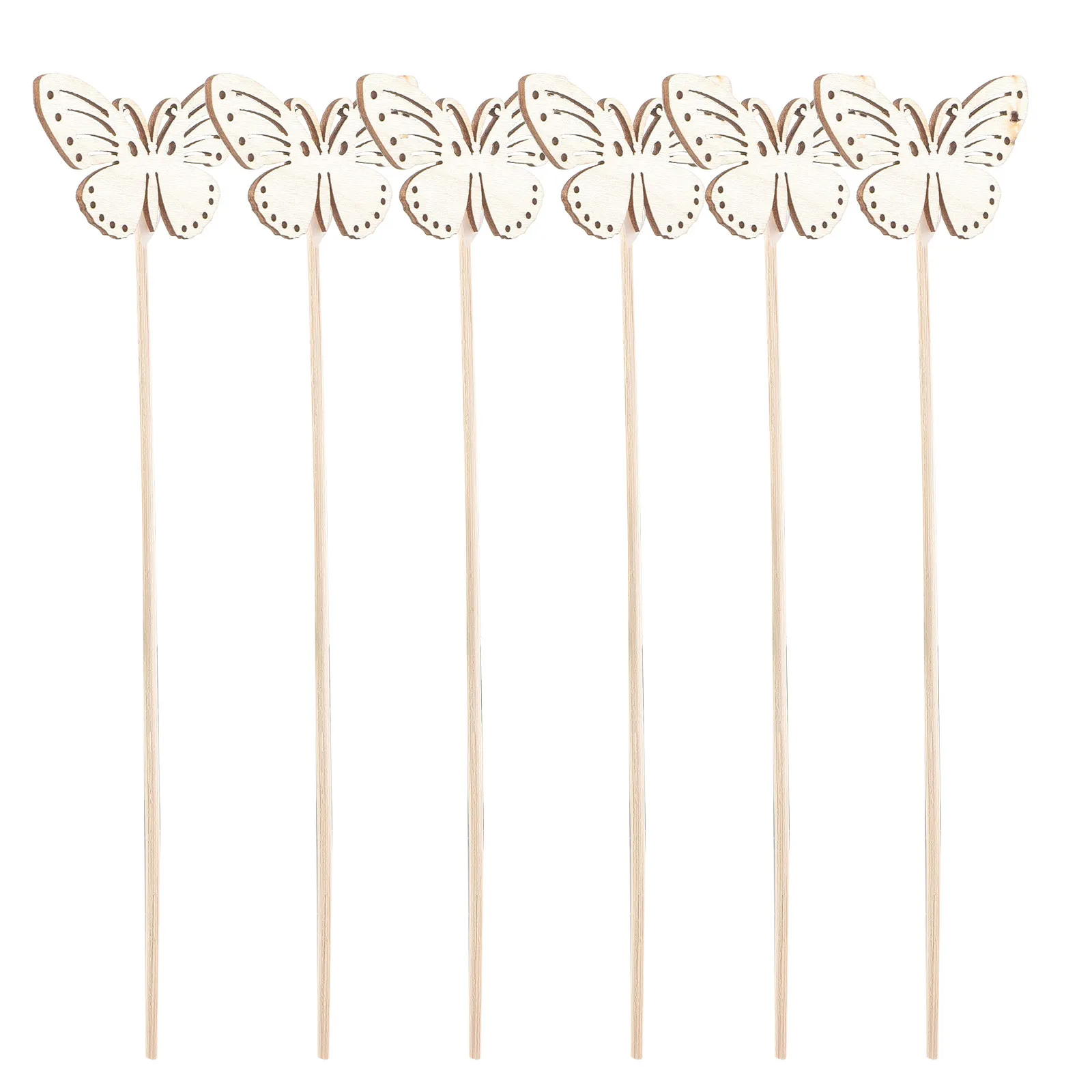 10Pcs Sturdy Wooden Butterfly Diffuser Sticks Aromatherapy Reed Diffuser Sticks for Essential Oils Home Office Desk Bathroom Use