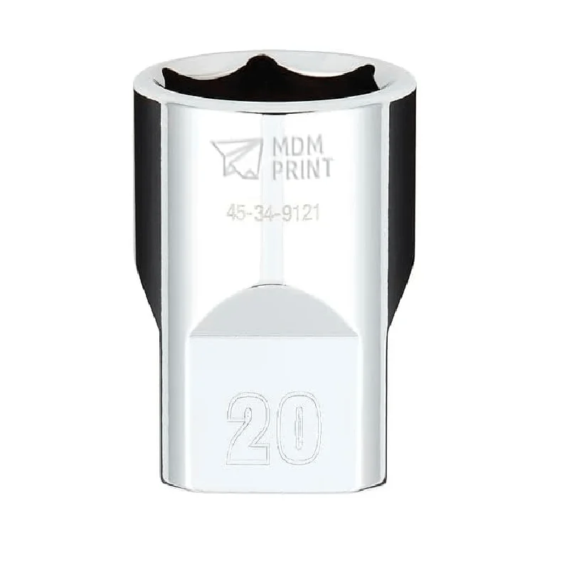 

1/2 in. Drive 3/4 in. SAE 6-Point Deep Socket with FOUR FLAT Sides