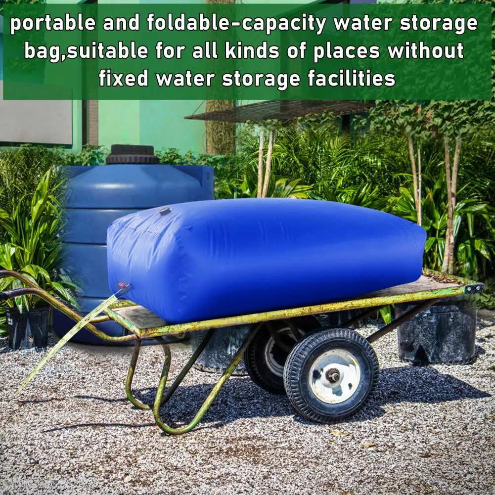 2000L Water Storage Tank, Agricultural , Large Capacity Water Storage Bladder, Emergency Water Bladder Tank, Foldable  Storage T