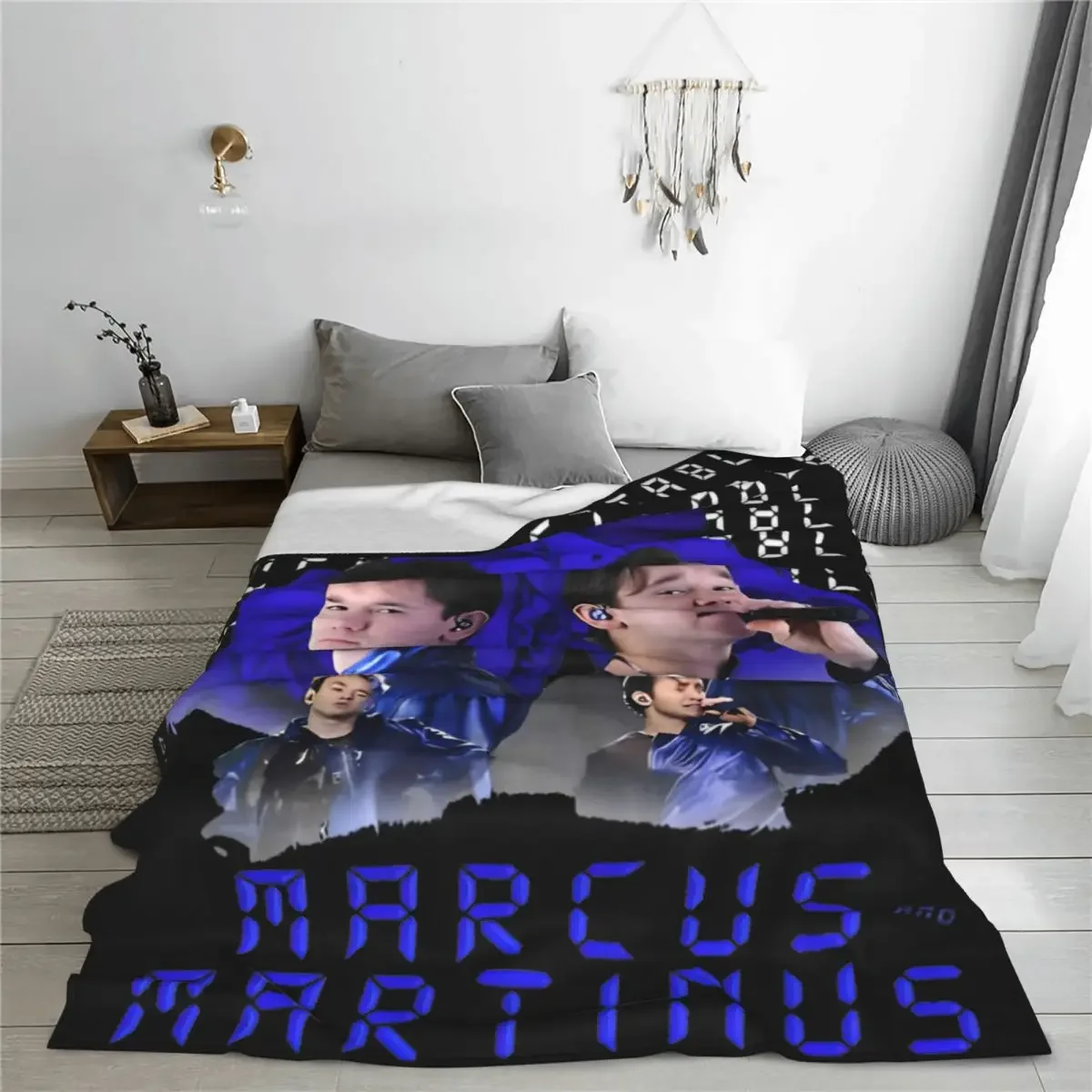 Relax Marcus And Martinus Unforgettable Eurovisions 2024 Sweden Blanket Bed Decorative Throw Blankets Warm Velvet for Office