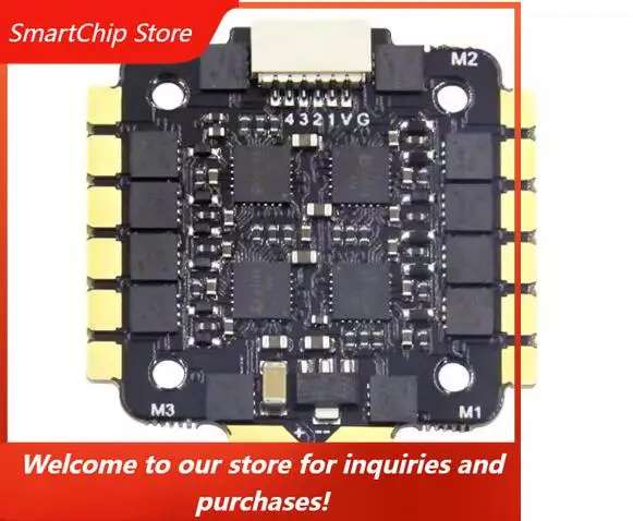 Умный чип SmartChipHAKRC 30A/45A 4-в-1 ESC BLHeli-S DShot600 2-6S LiPo 5В/2А для управления скоростью Eachine Wizard X220S FPV Racer RC, запасная часть