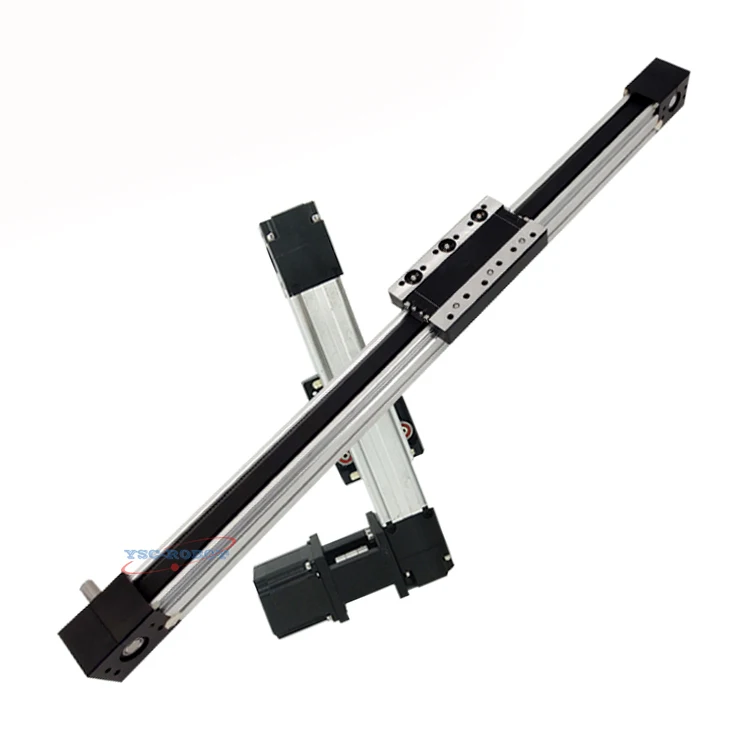 

65mm Width Single-axis Robotic Arm 100mm 3000mm Stroke High Speed Belt Drive Cnc Linear Guide Module