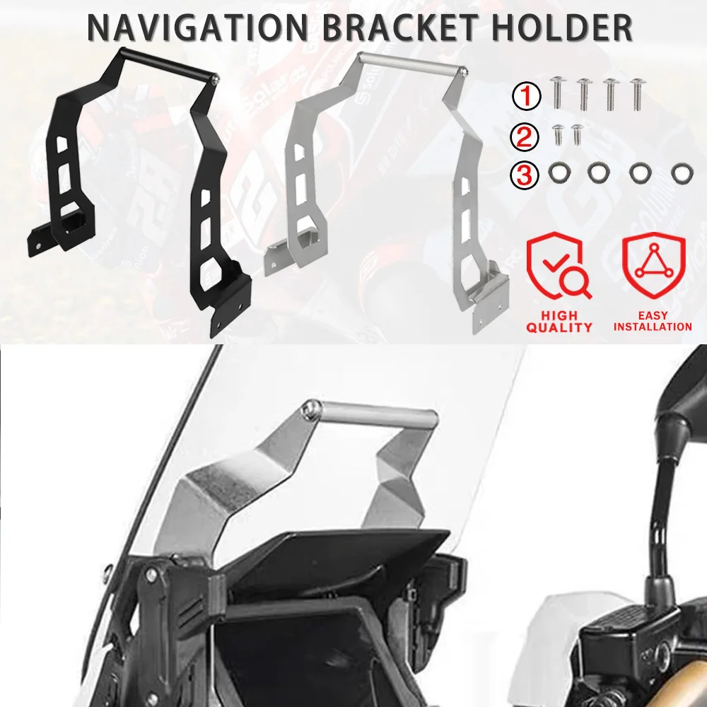

GPS Mobile Phone Navigation Bracket Holder For HONDA CRF 1100 L ADV CRF1100L AFRICA TWIN ADVENTURE SPORTS 2019 2020 2021