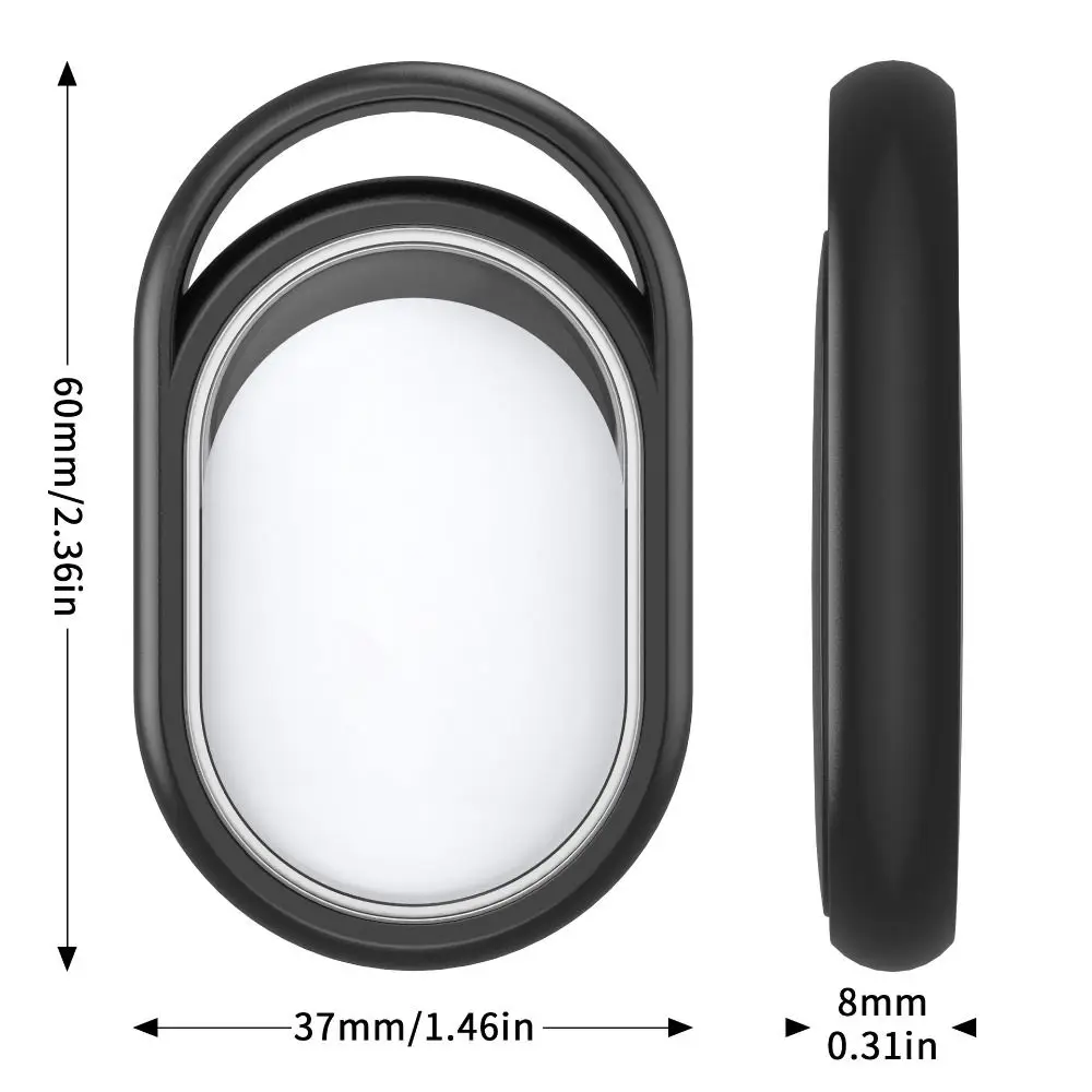 Premium Full Protection Protective Case Keychain Anti-lost Tracker Device Cover Shock-proof TPU Smart Accessories for Xiaomi Tag