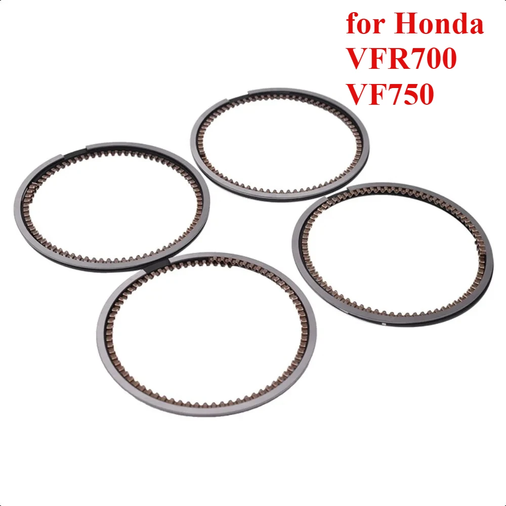 

70mm 4 Cylinder Engine Piston Rings Kit 13011-MT4-315 for Honda VFR700F VFR750 F INTERCEPTOR VFR 750 C SHADOW MAGNA DELUXE