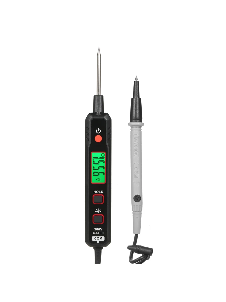 Pen Type Digital Multimeter Voltage Tester for Measuring AC/DC Voltmeter Resistance Diode Capacitance Electrical Tester