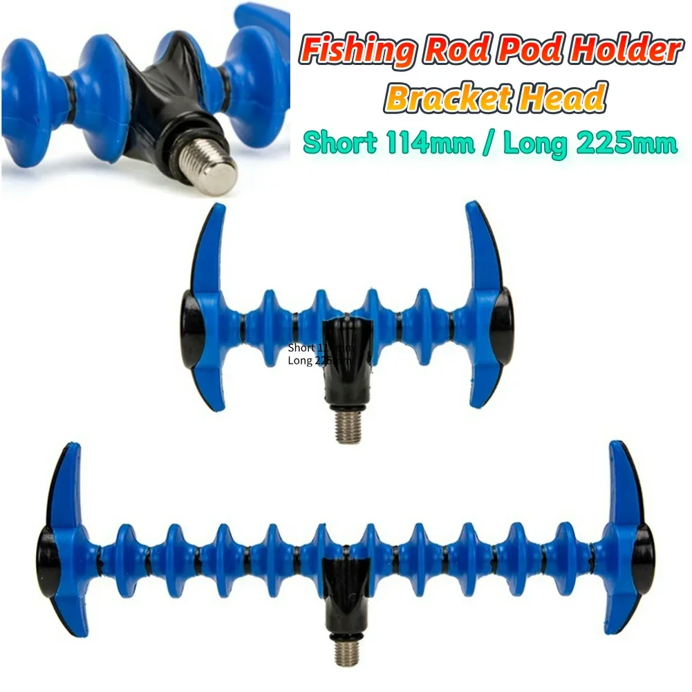 

Fishing Rod Pod Holder Bracket Head Secure Stability Carp Fishing Rod Rest Head Feeder Pod Stand Holder Fishing Accessories
