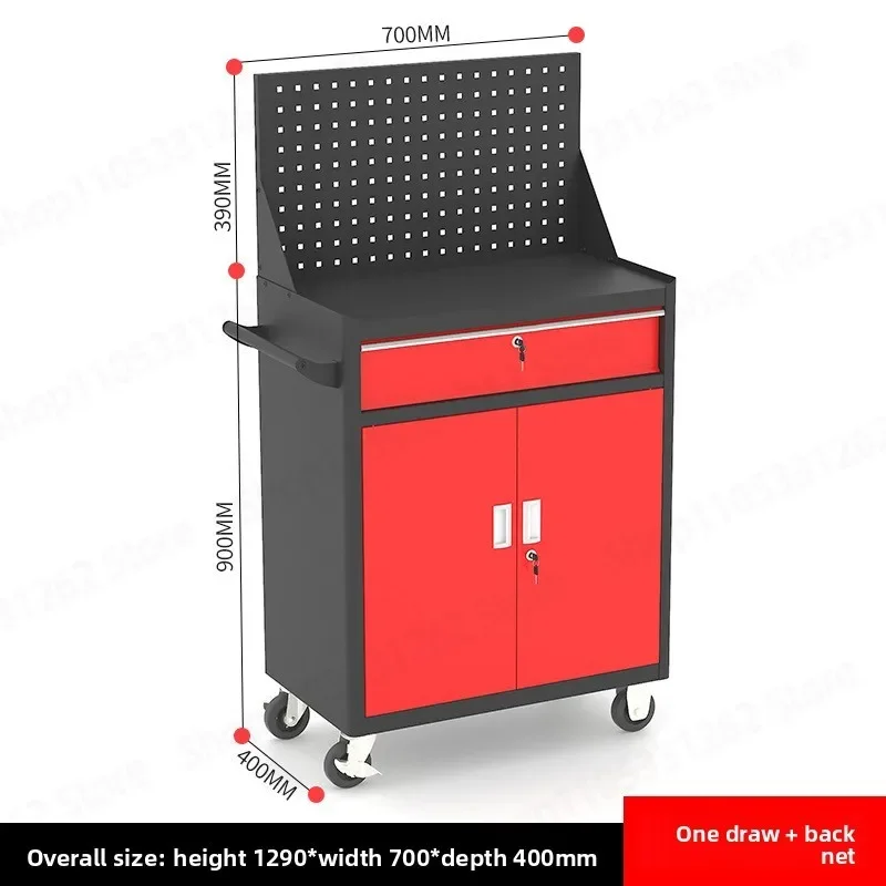 Heavy Duty Mobile Tool Cart for Auto Repair Workshop Hardware Storage
