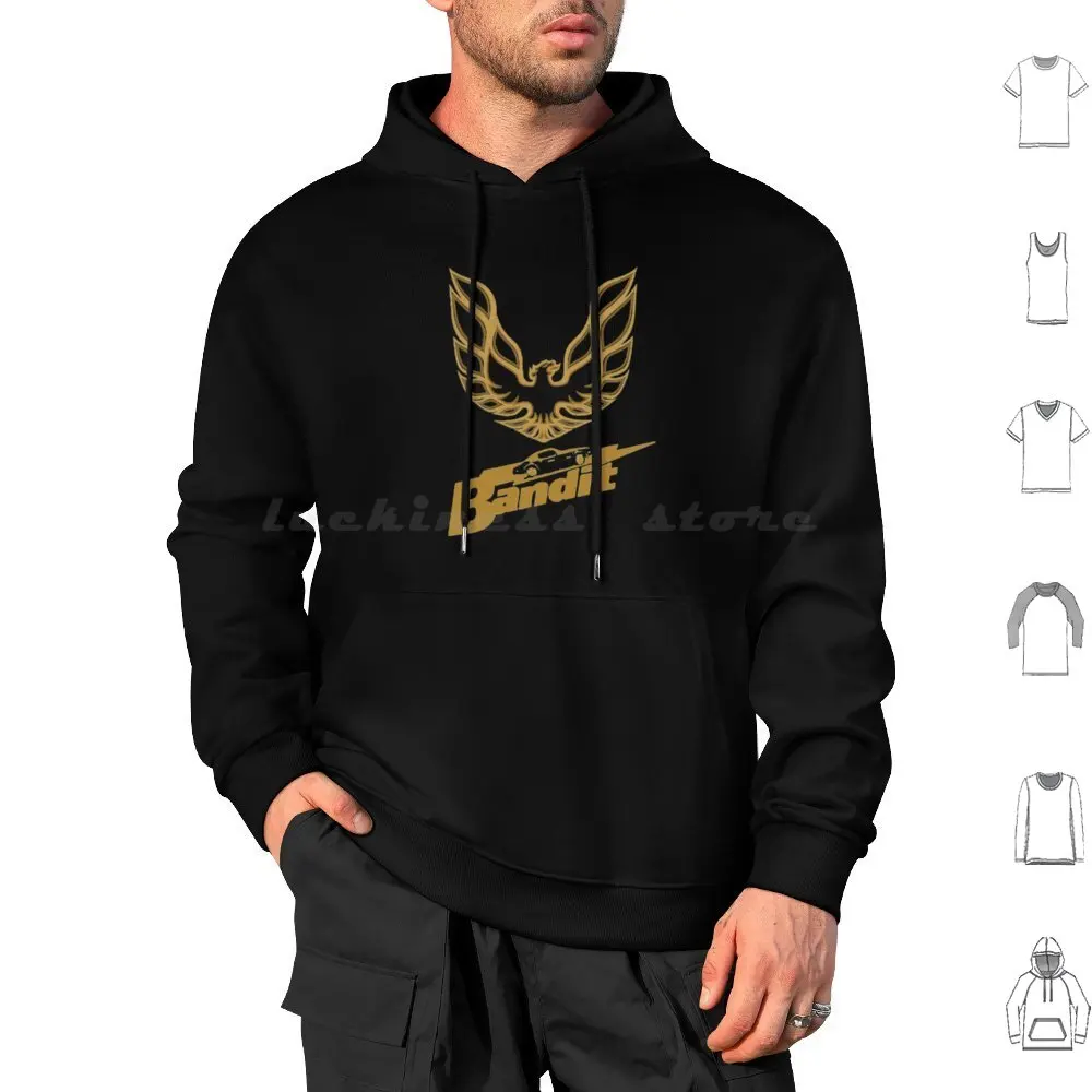 Smokey And The Bandit 1977 Firebird Trans Am Hoodie cotton Long Sleeve Smokey And The Bandit Burt Reynolds Smokey