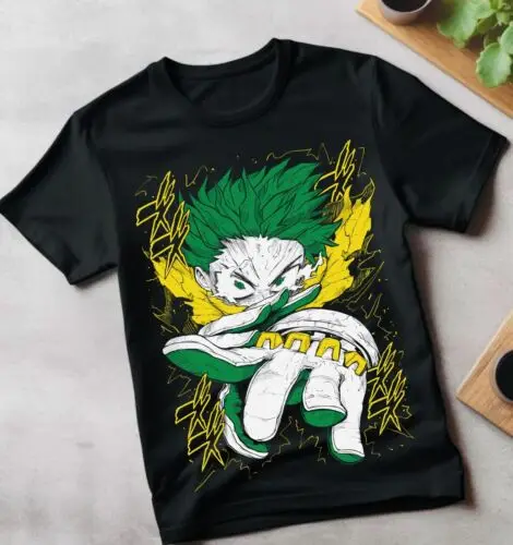 Izuku Midoriya Deku T-Shirt My Hero Academia bakugou Anime T-shirt gift