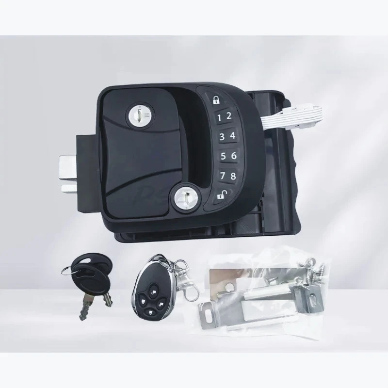 

Электронный кодовый замок AQ-RV Lock Light из пластика, плоский, в форме факела, для автодомов, с ручкой в американском стиле