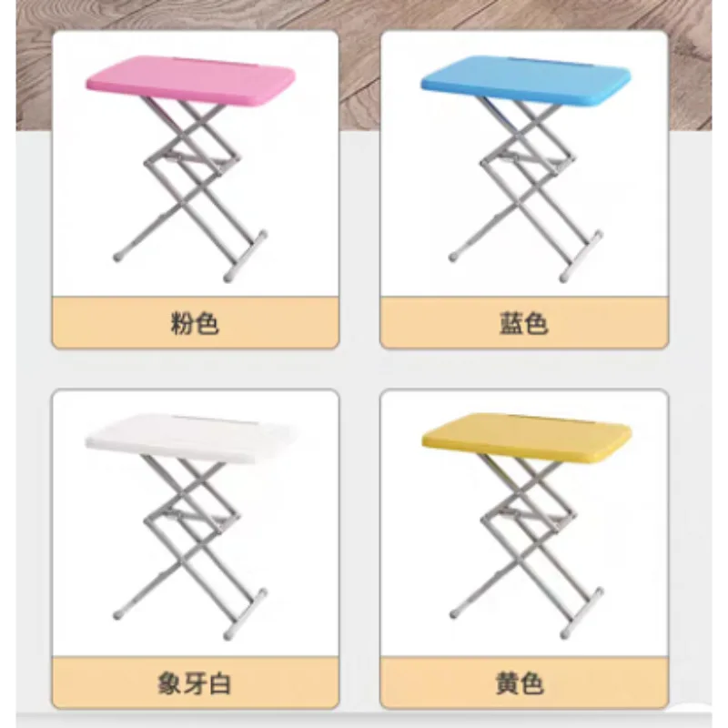Lifting and folding table Indoor dining table Household dining table Portable computer desk Small apartment dormitory study